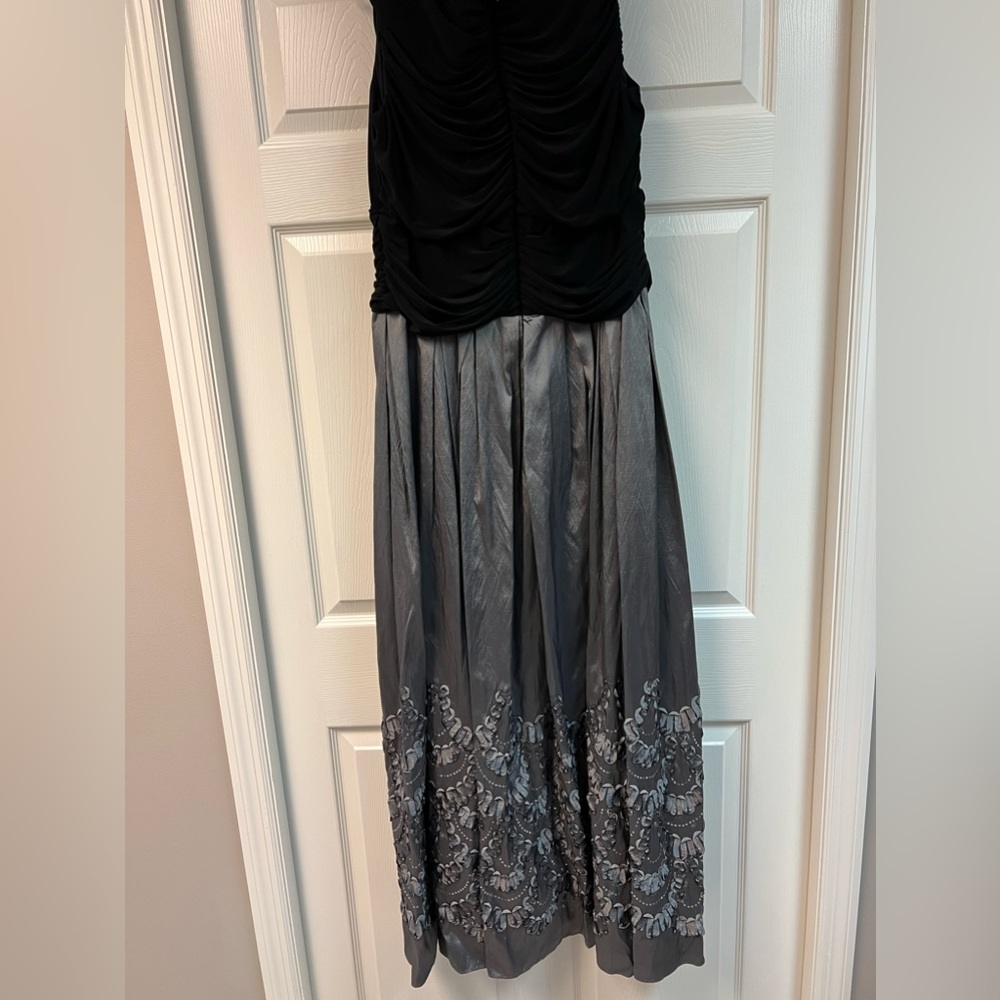 Beautiful two tone plus size gown